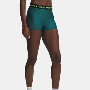 Under Armour Women's Teal Heat Gear Mesh Shorty